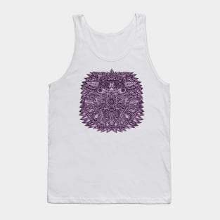 Quetzalcoatl Purple Tank Top